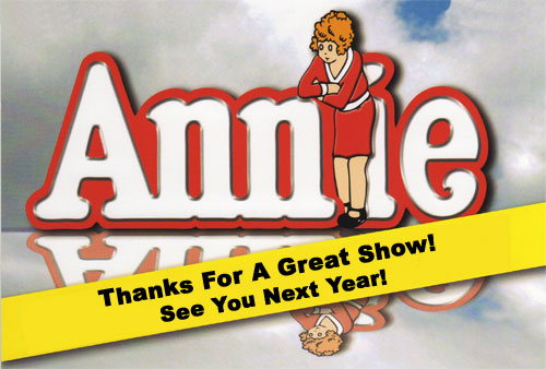 Annie Tickets On Sale Now!